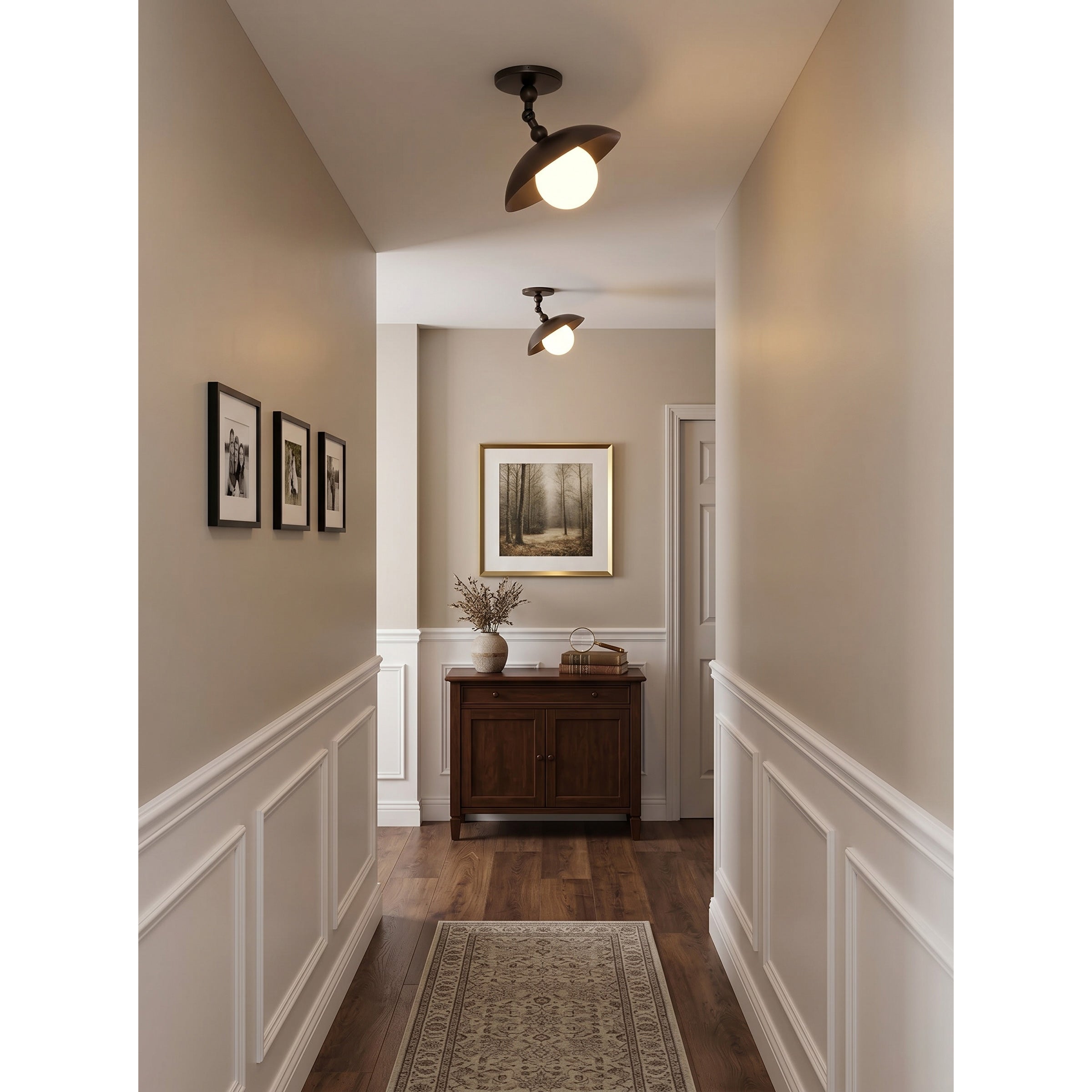 Plafonnier globe Quelléaire
