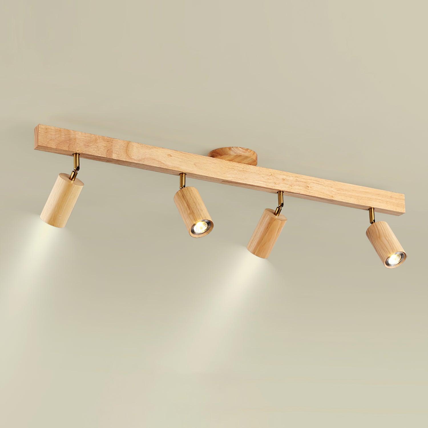 Plafonnier en bois Navelisse