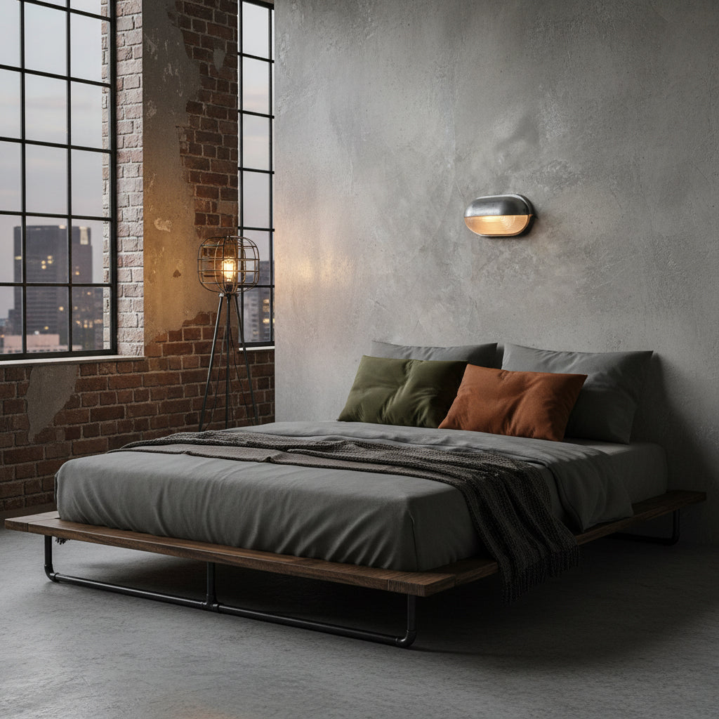 Applique murale industrielle Vicoreux