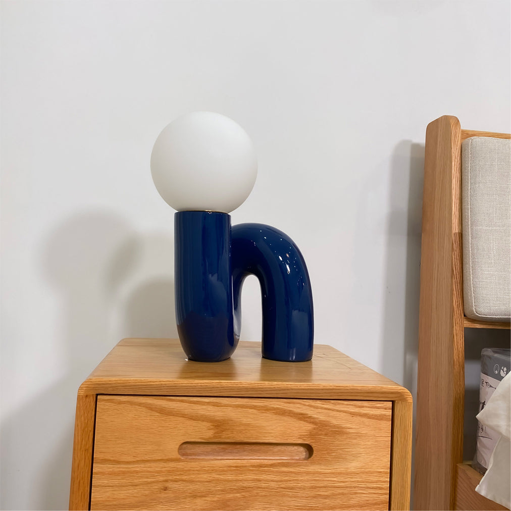 Lampe de table spirale Vaellorin