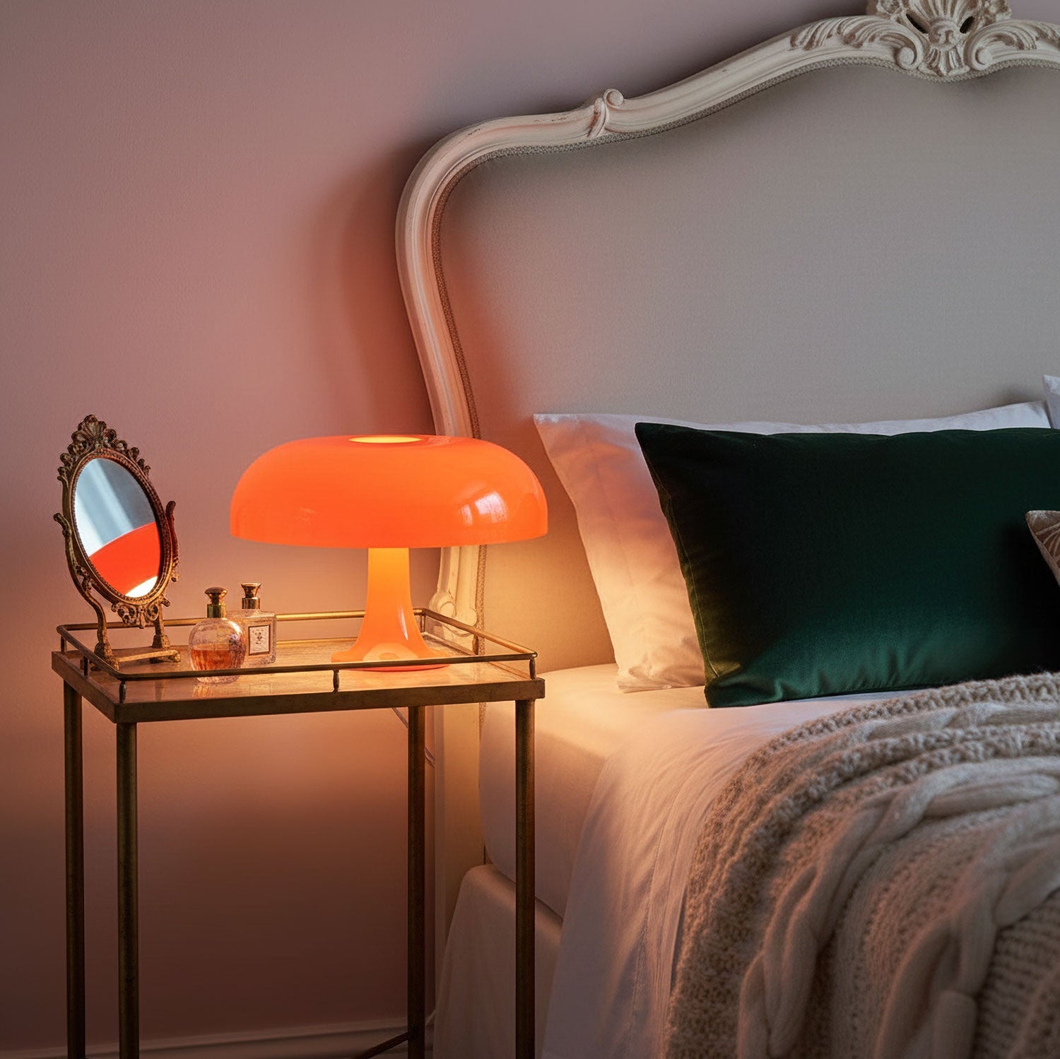 Lampe de table champignon Keoneno