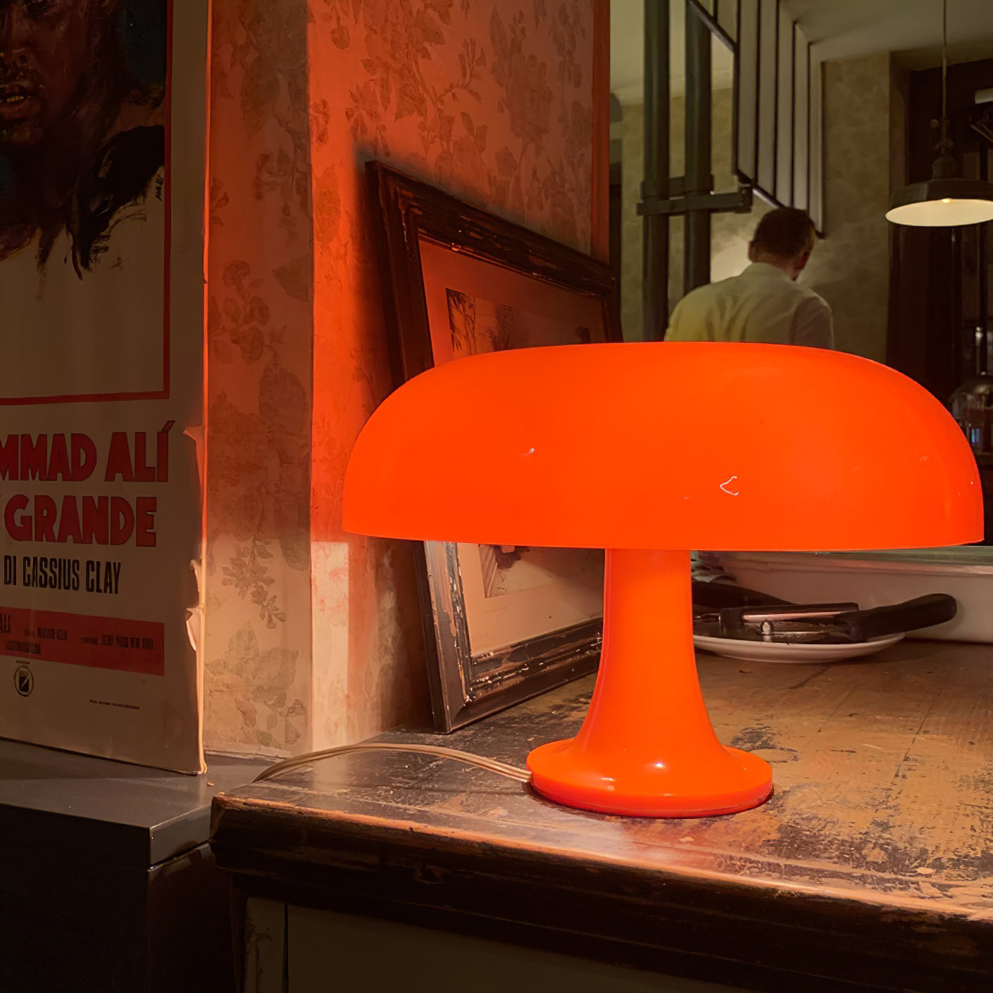 Lampe de table champignon Keoneno