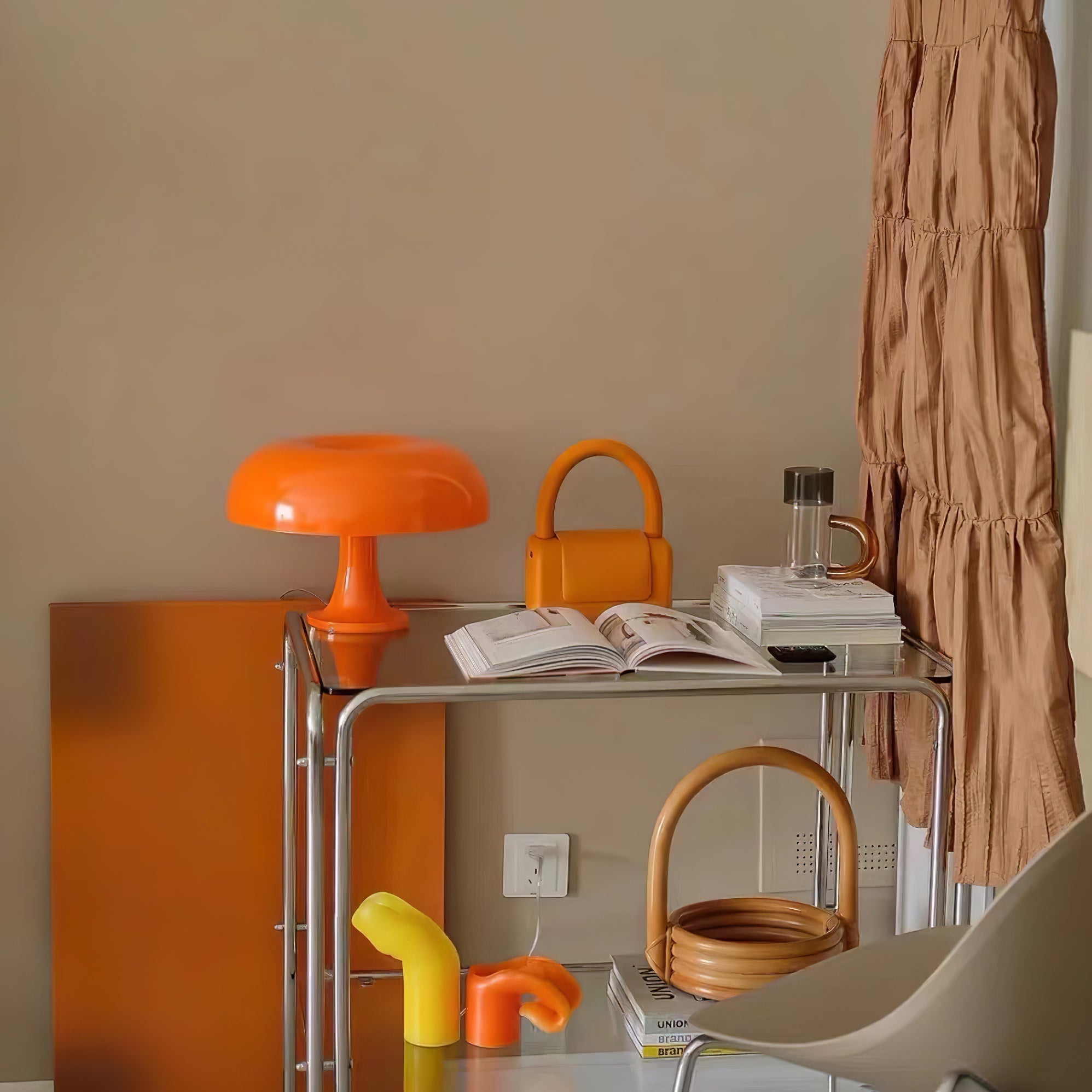Lampe de table champignon Keoneno