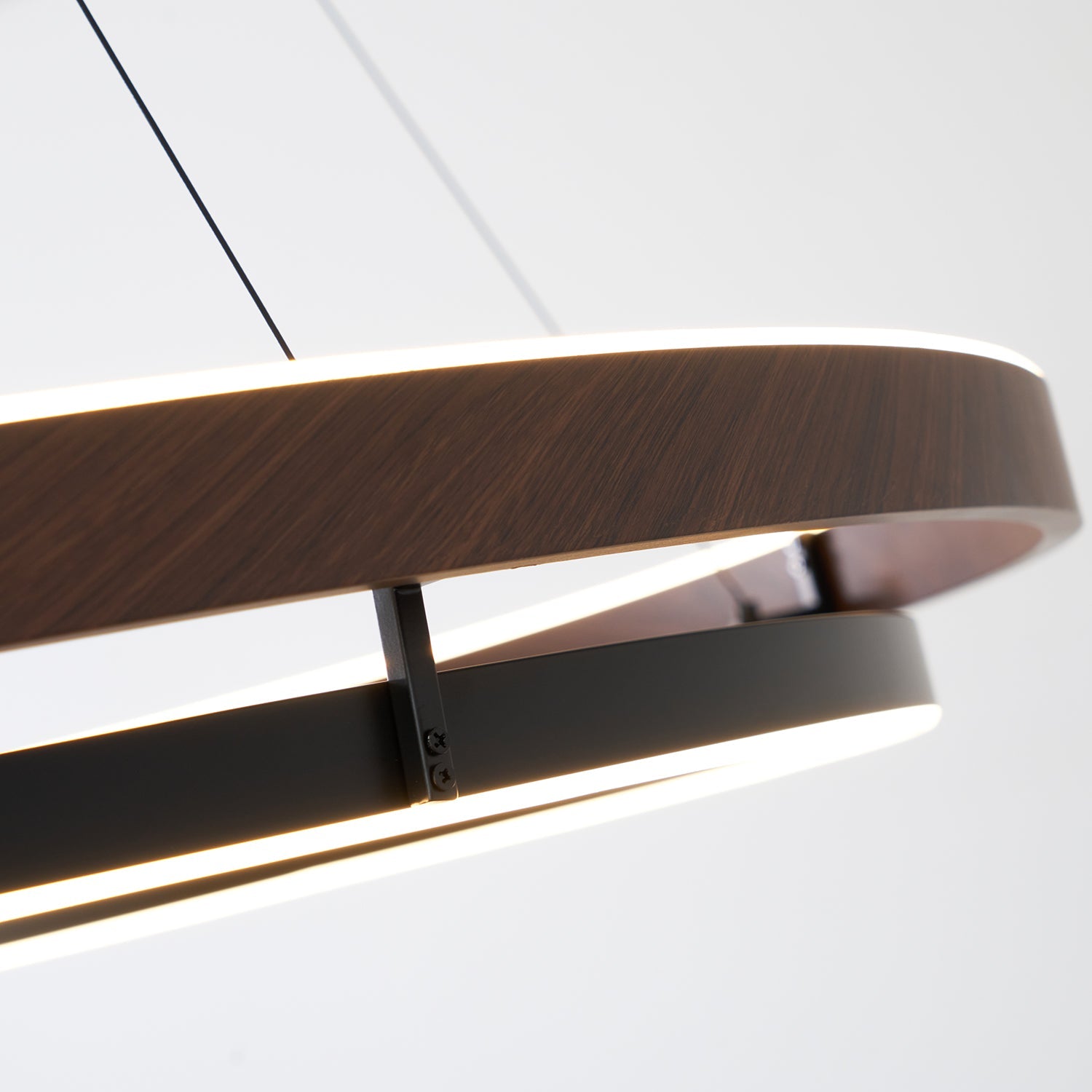 Lustre double anneau Hainelle