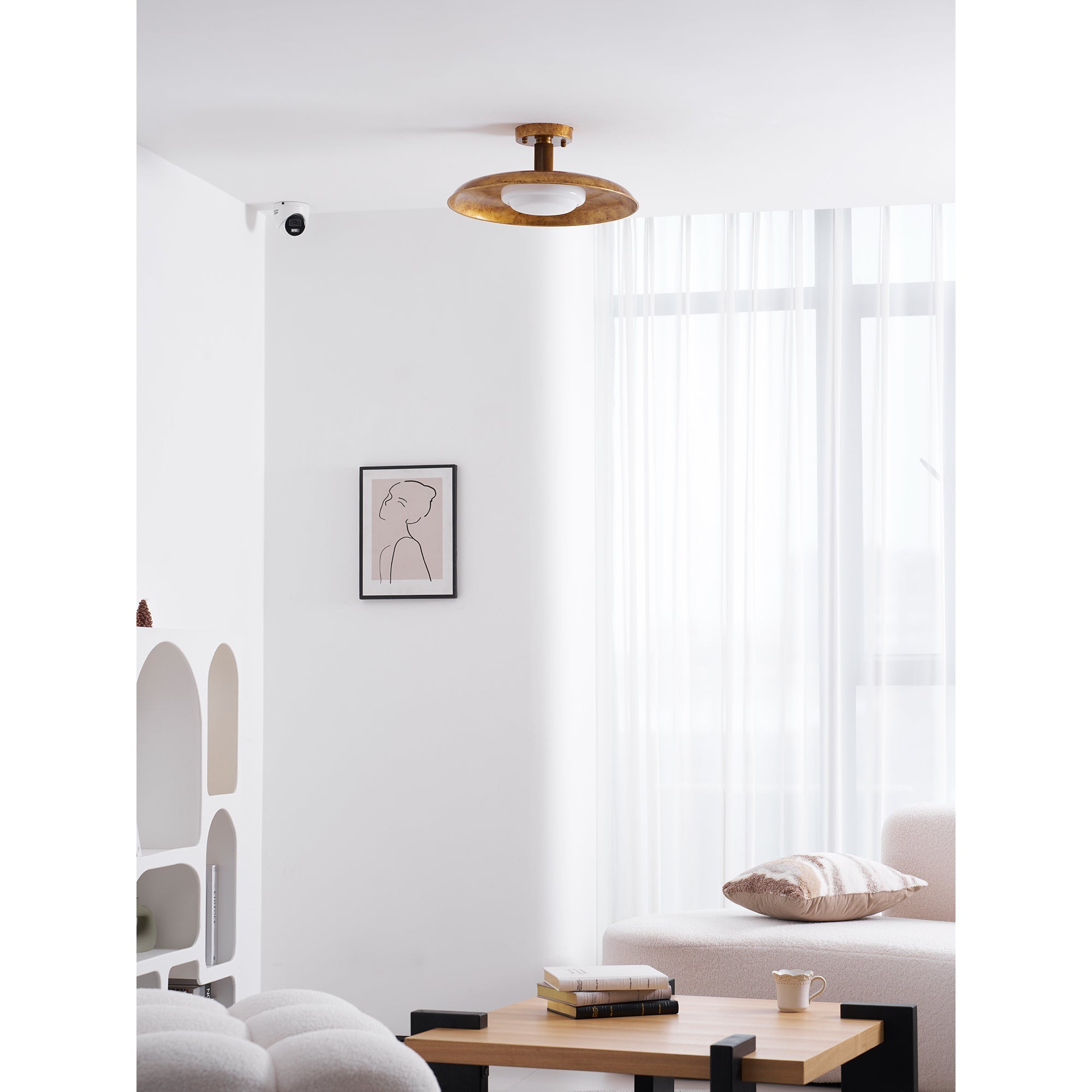 Plafonnier rond Voravélo