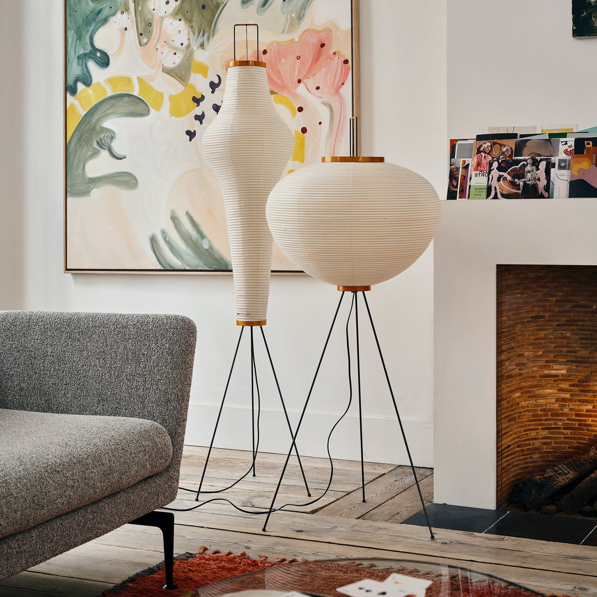 Lampadaire sculptural Taellella