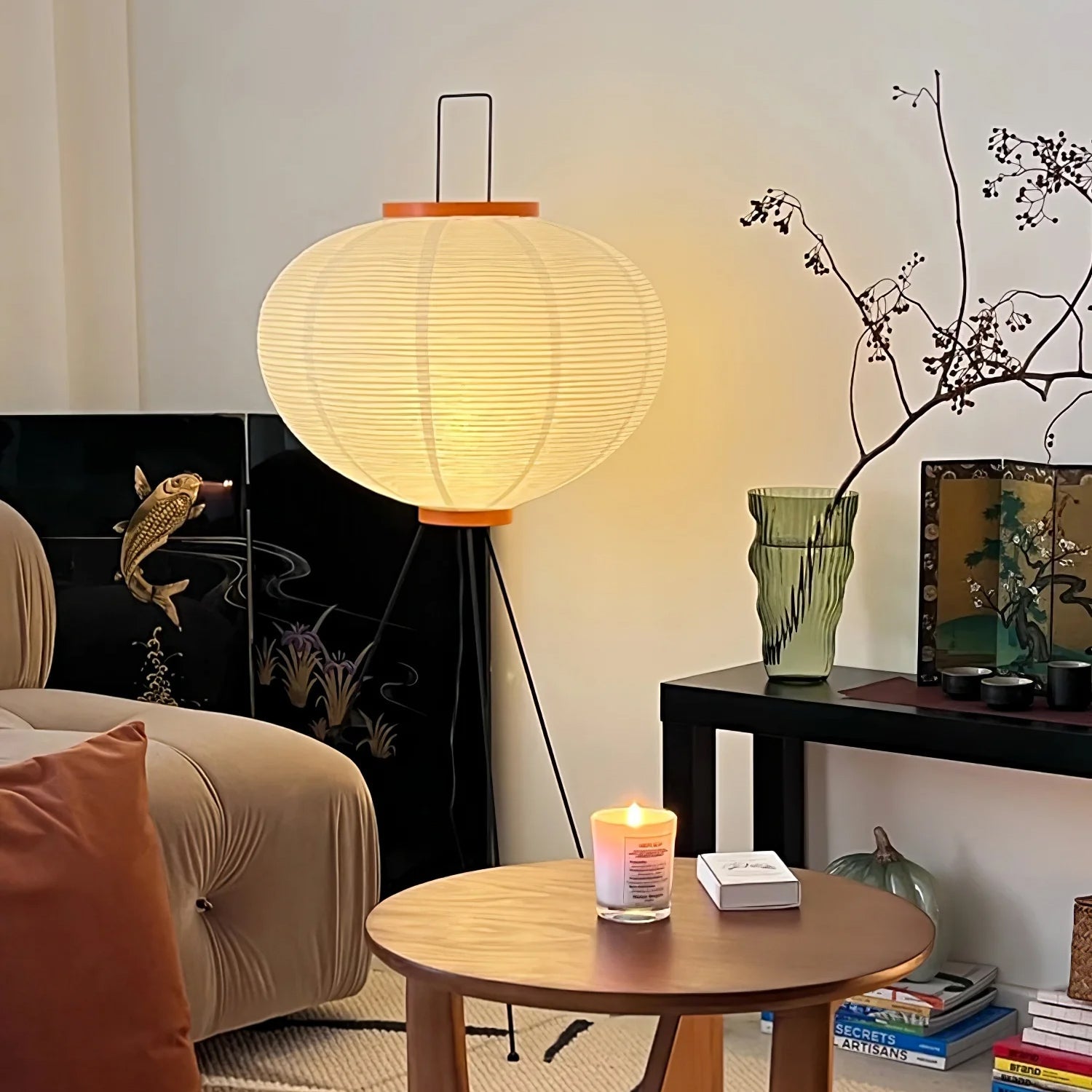 Lampadaire sculptural Taellella