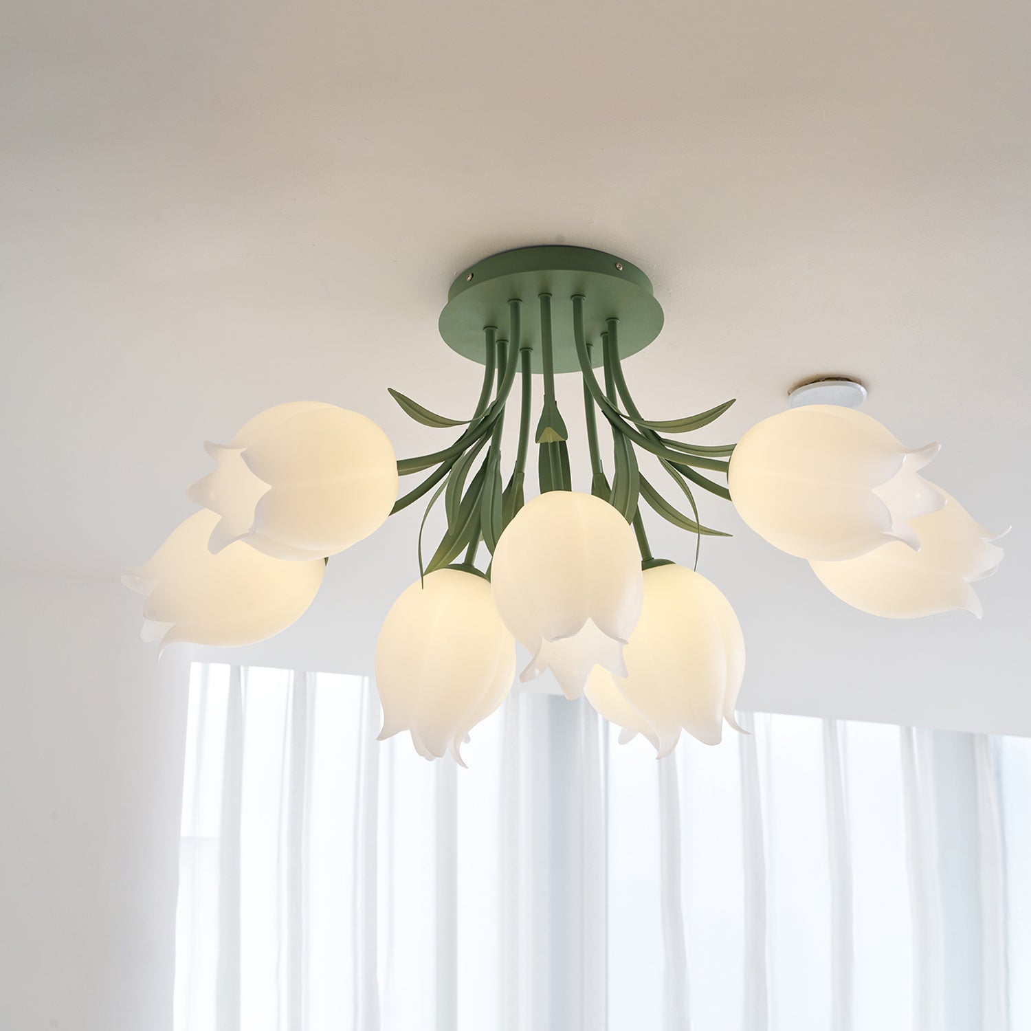 Plafonnier floral Gobélvaux