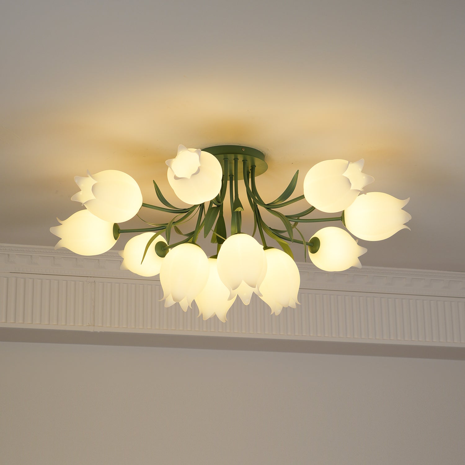 Plafonnier floral Gobélvaux