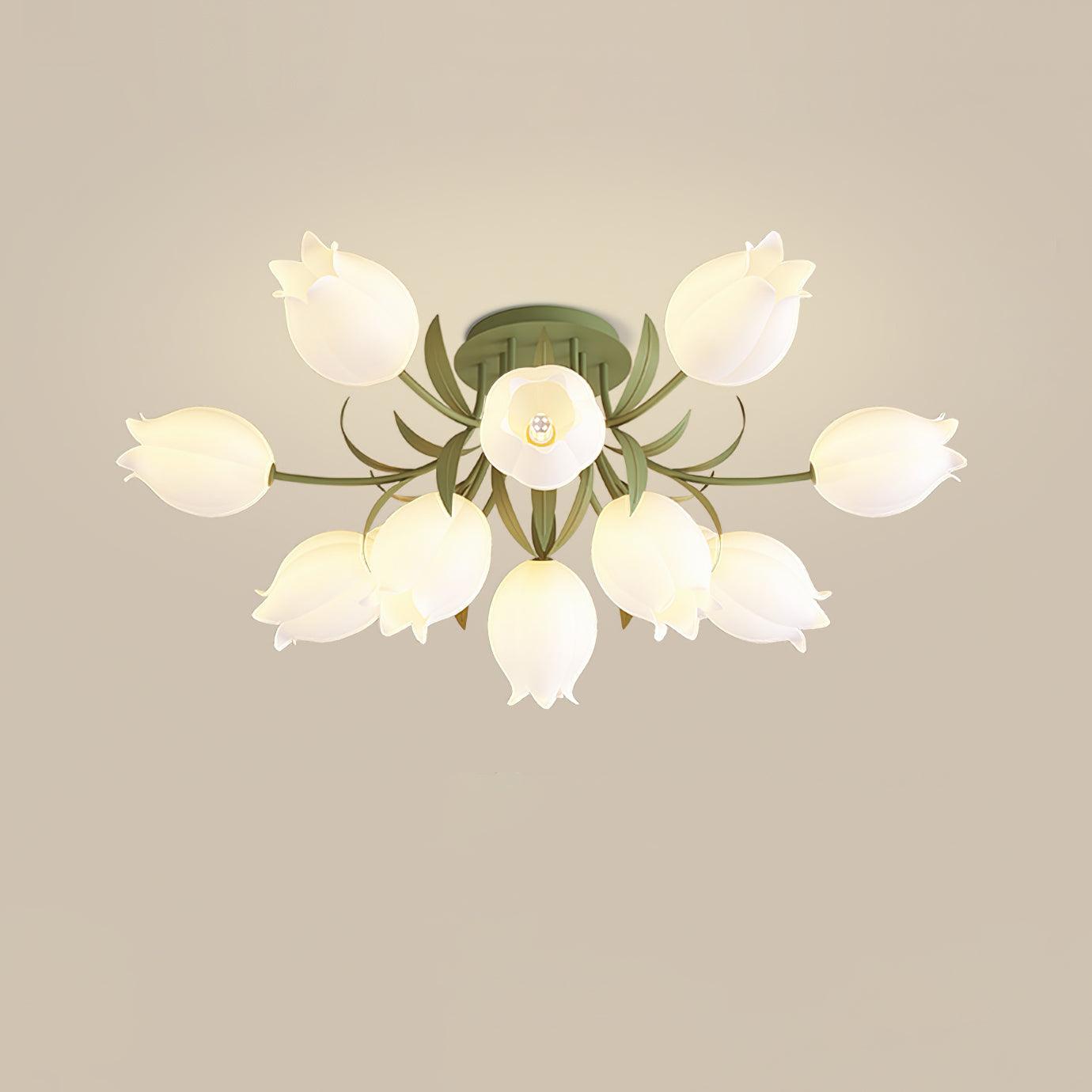 Plafonnier floral Gobélvaux