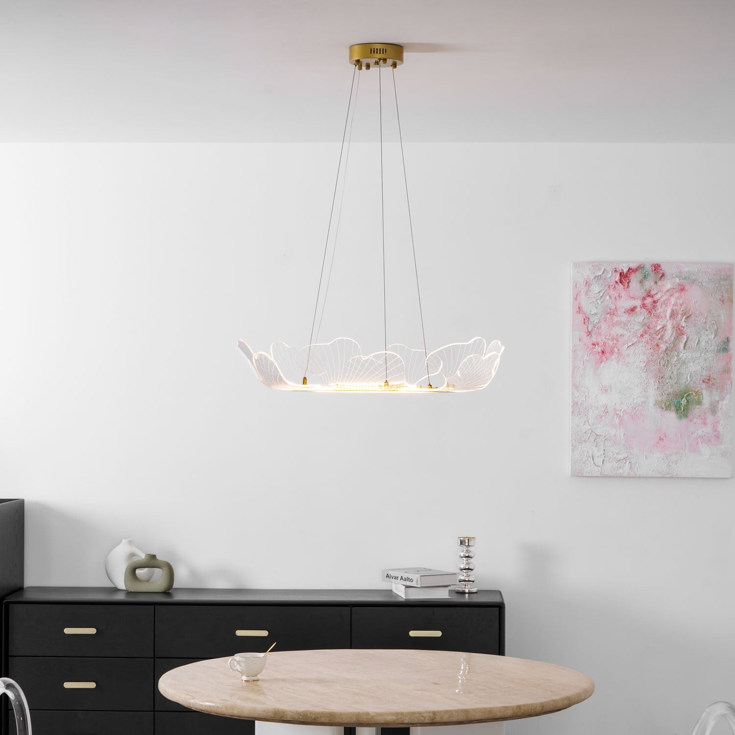 Lustre feuille Tarienéa