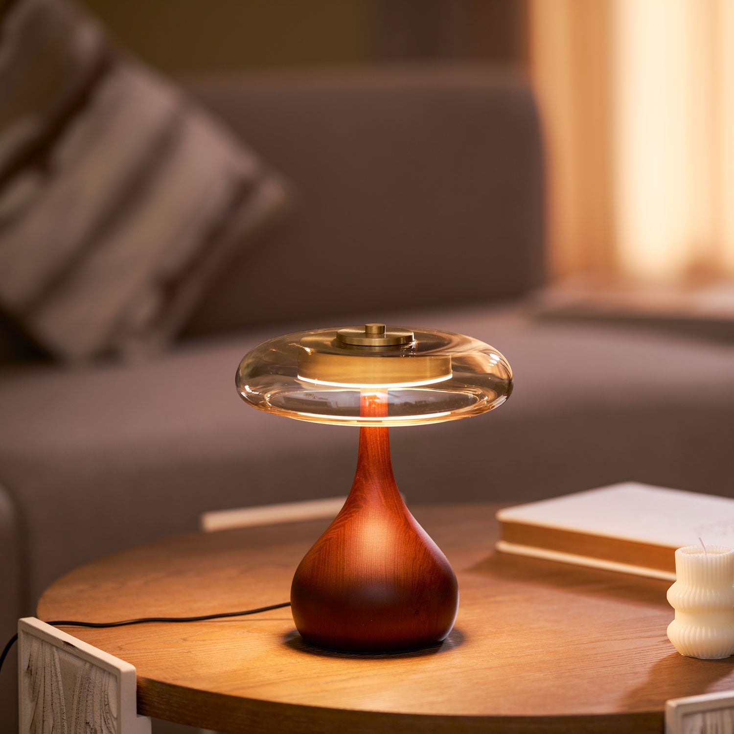 Lampe de table sculpturale Beiris