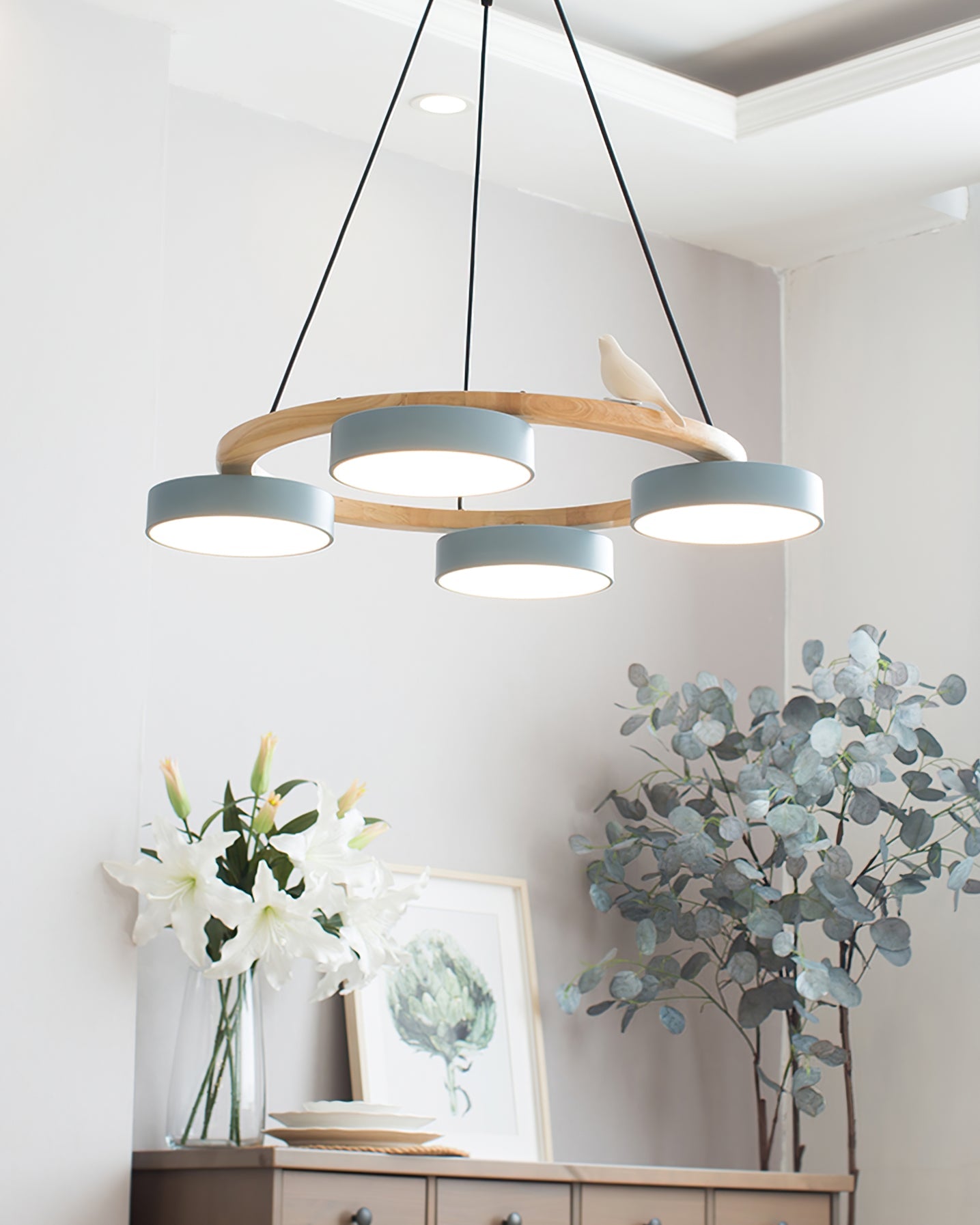 Lustre rond Darienivo