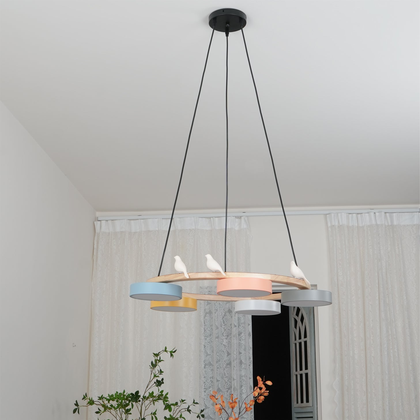 Lustre rond Darienivo