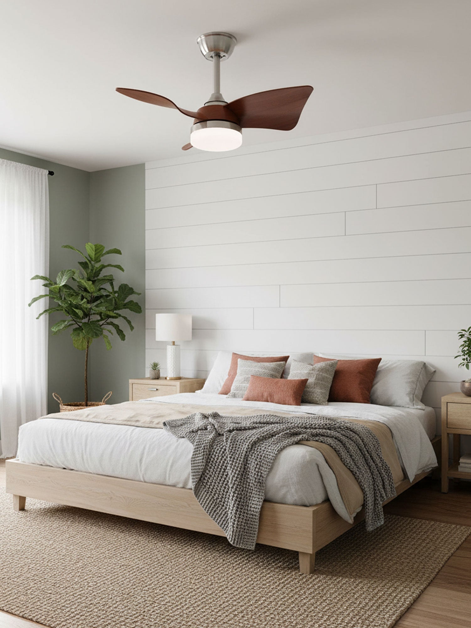 Plafonnier ventilateur moderne Sorliorvauxel
