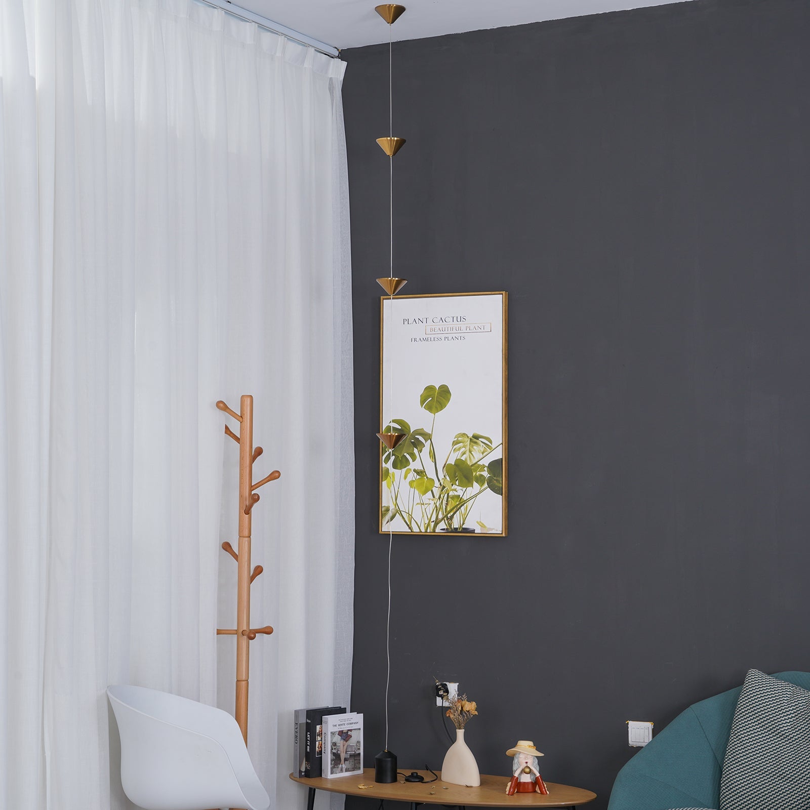 Lampadaire linéaire Marinico