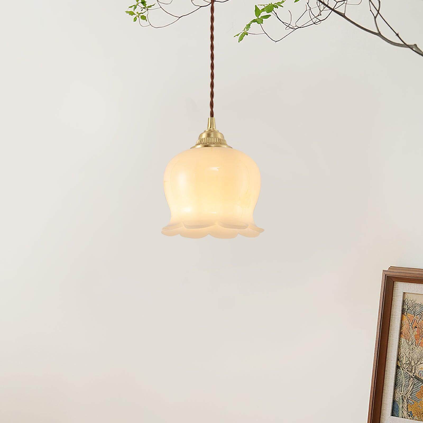 Suspension fleur Hovignia