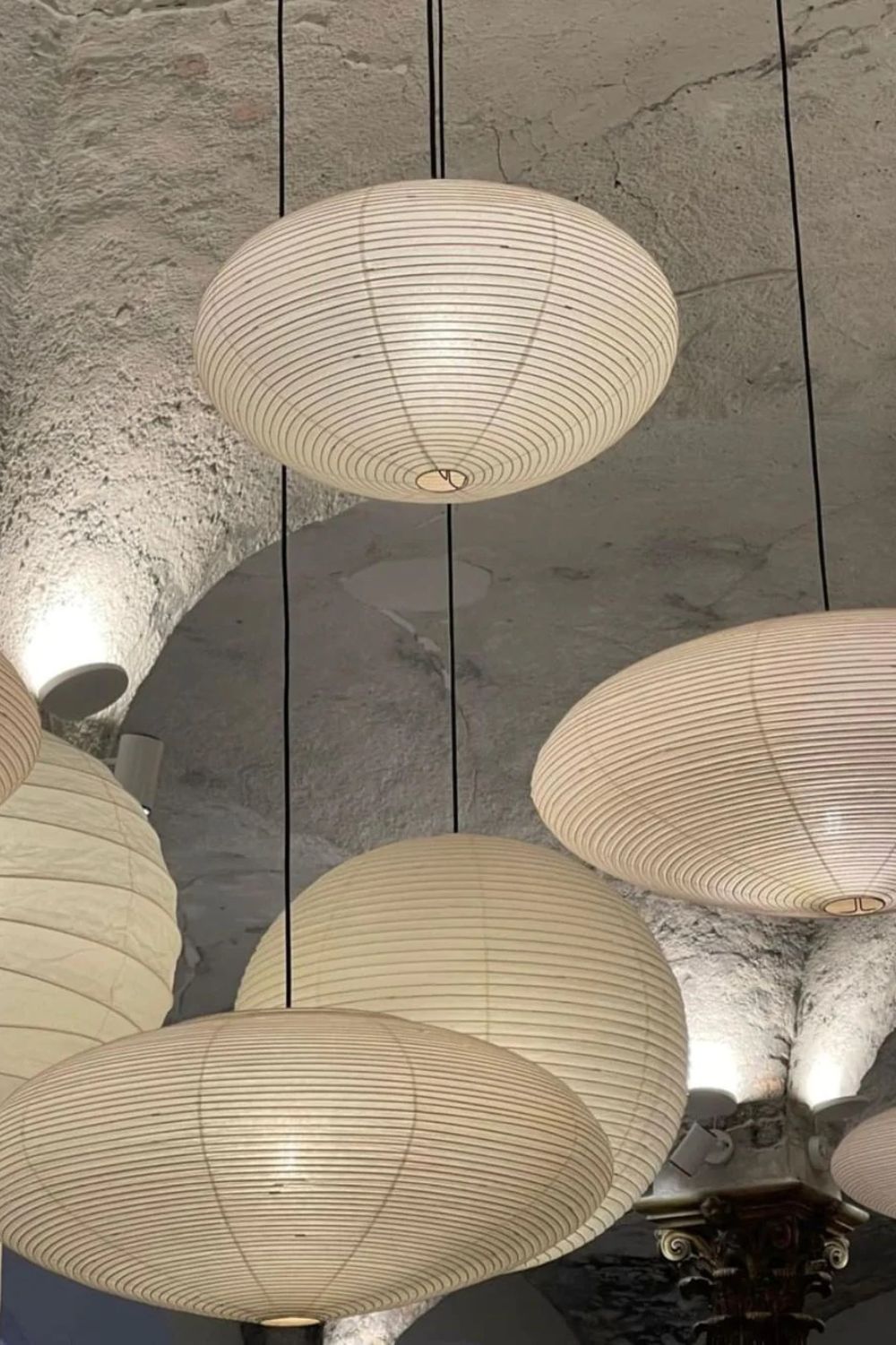 Suspension japonaise Oriane