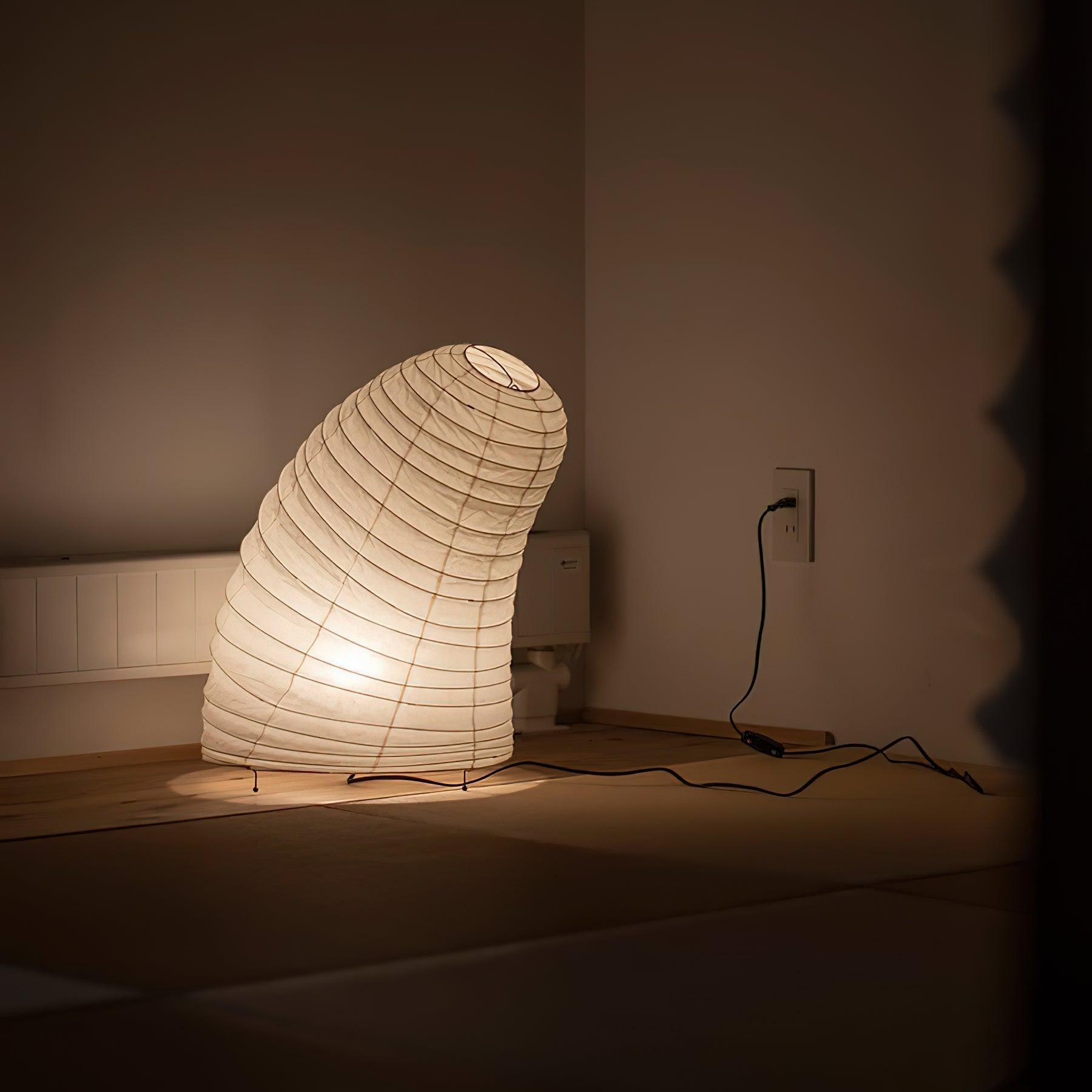 Lampe de table japonaise Pélvionalis
