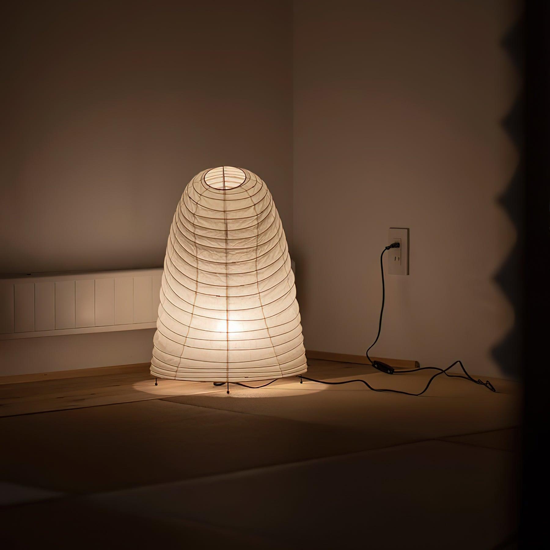 Lampe de table japonaise Pélvionalis
