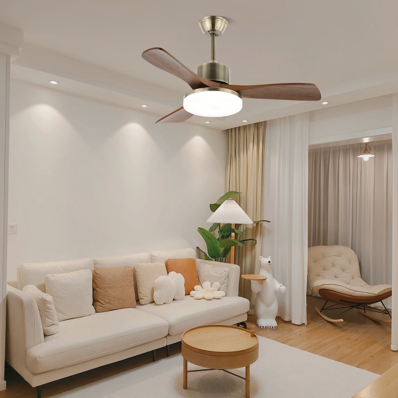 Plafonnier ventilateur Pelnovoris