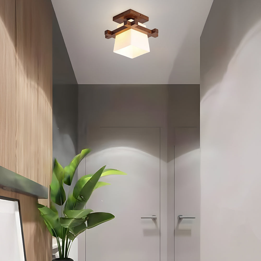 Plafonnier Parissea de style japonais