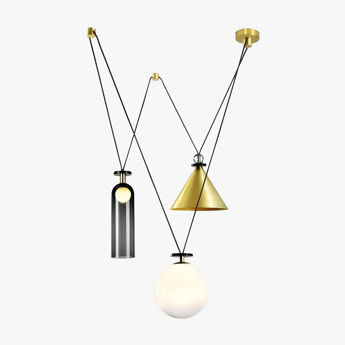 Lustre géométrique Duuéaire