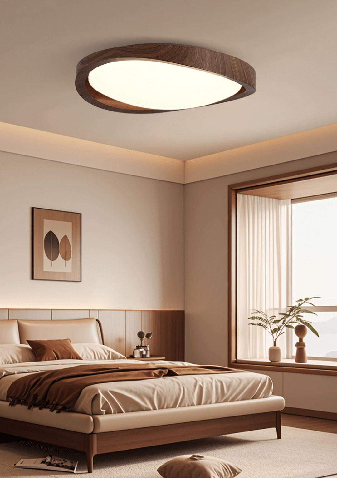 Plafonnier minimaliste Navravina