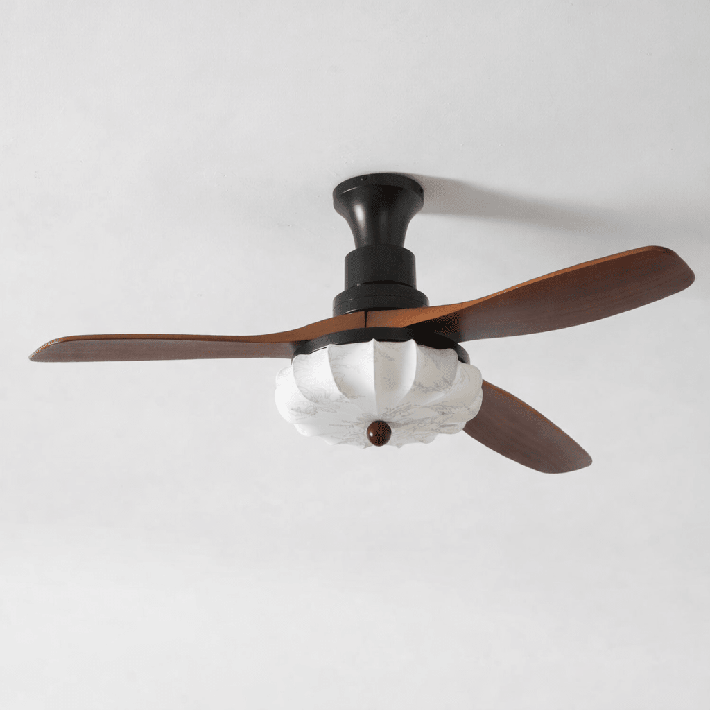 Plafonnier ventilateur moderne Navelo