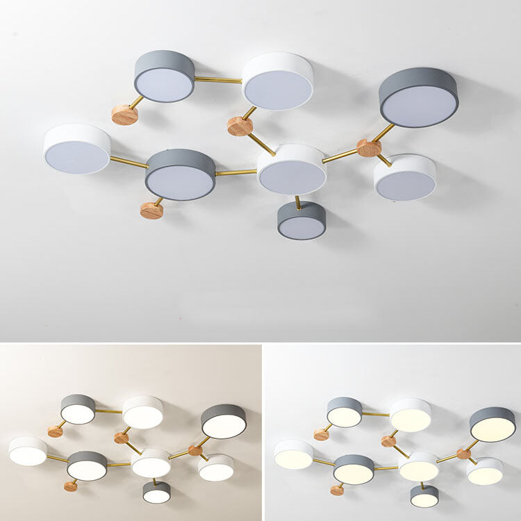 Plafonnier minimaliste Arelléline