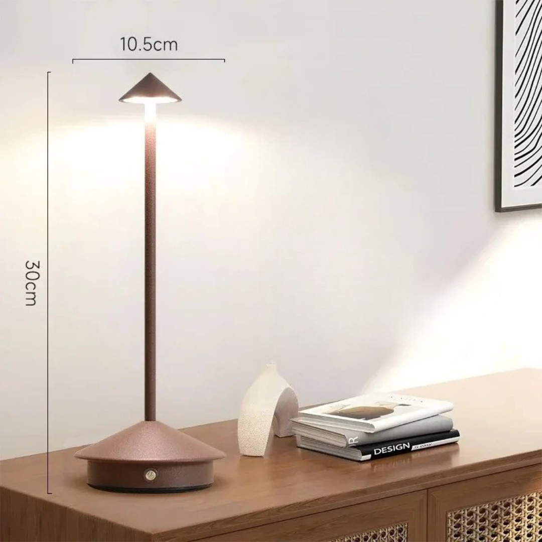 Lampe de table conique Jaellea