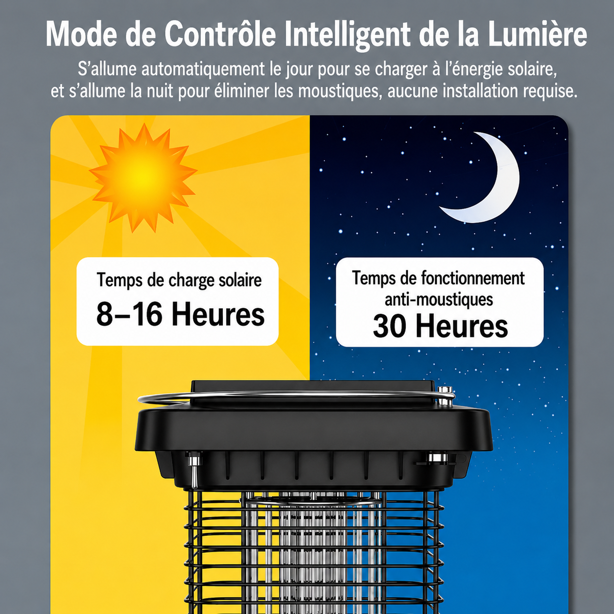 Lampe anti moustiques Valnovia