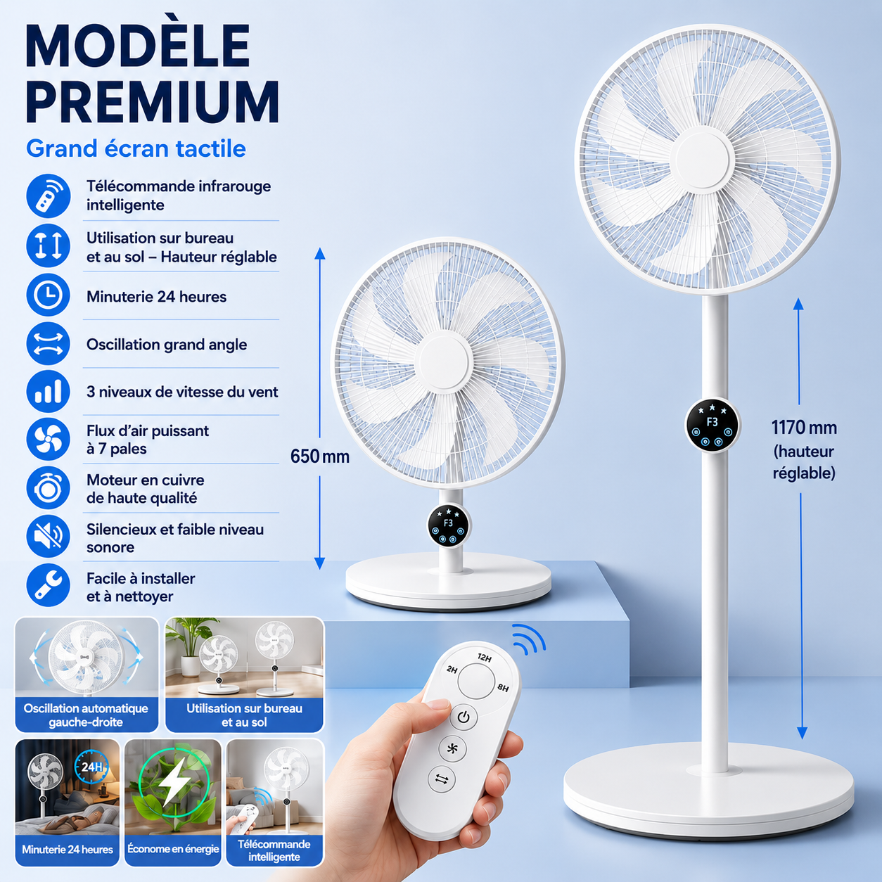 Ventilateur électrique Feinélle