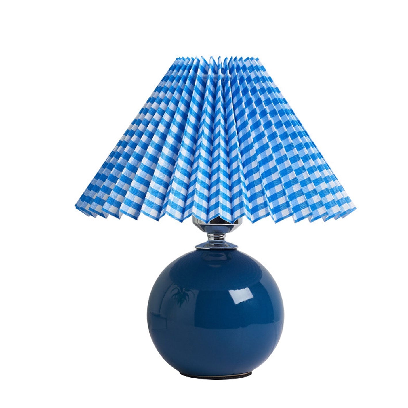 Lampe de table plissée Haionoris