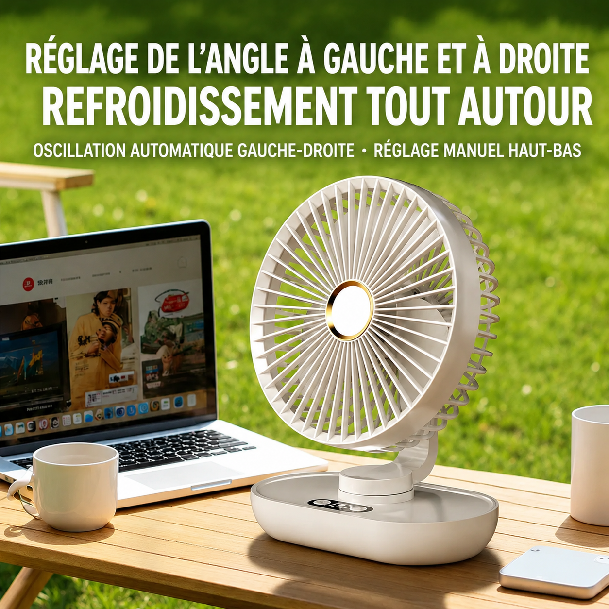 Ventilateur de bureau Valreline