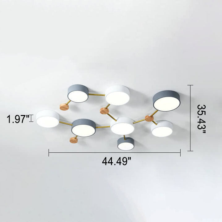 Plafonnier minimaliste Arelléline