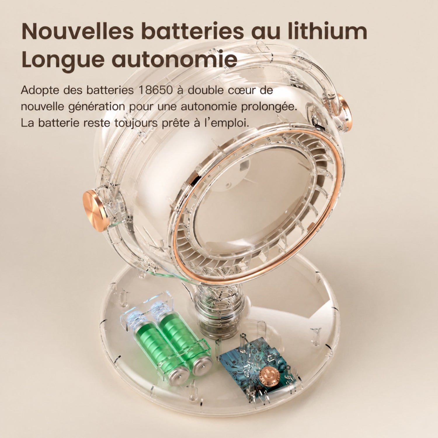 Ventilateur de bureau Tocalmont
