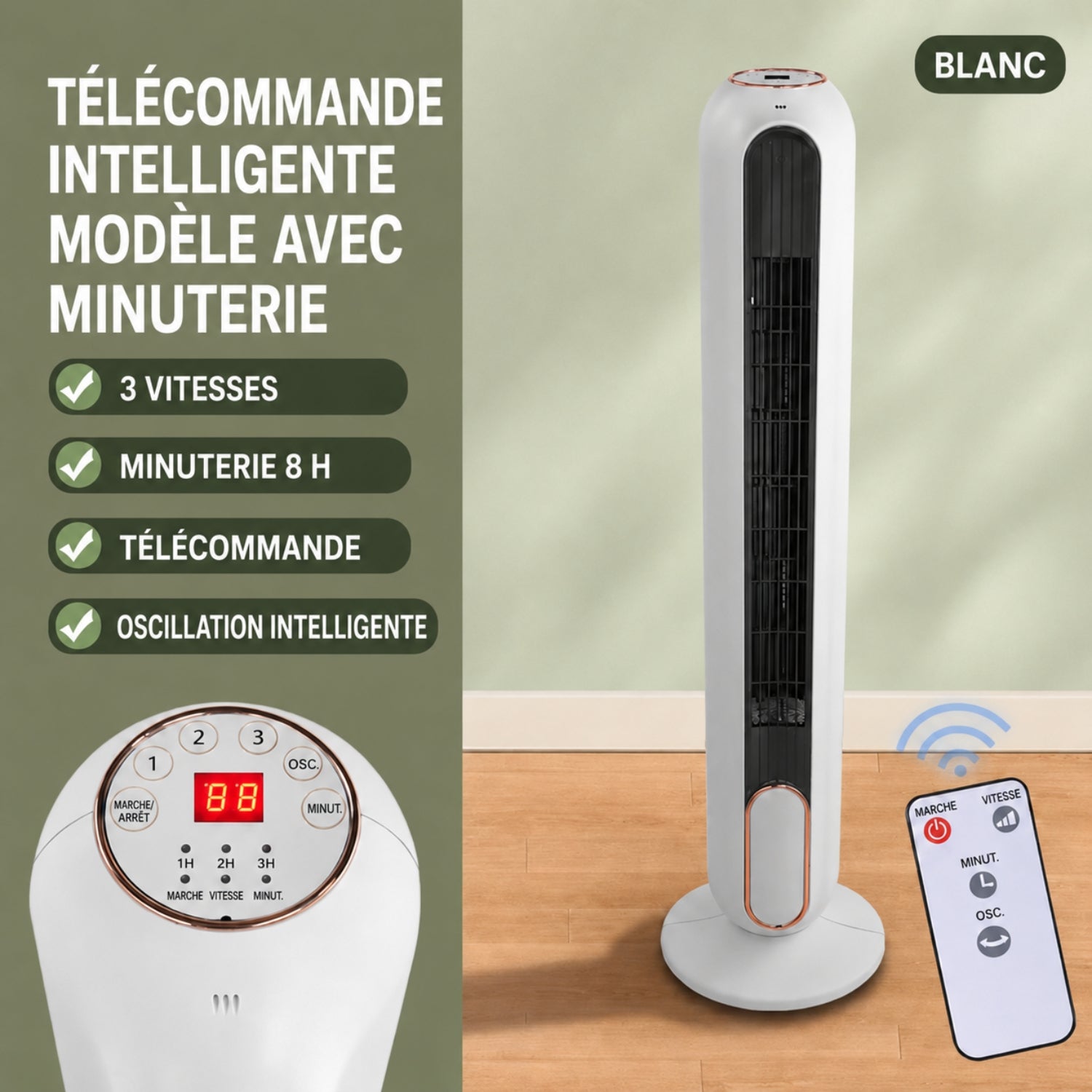 Ventilateur colonne Homontcour