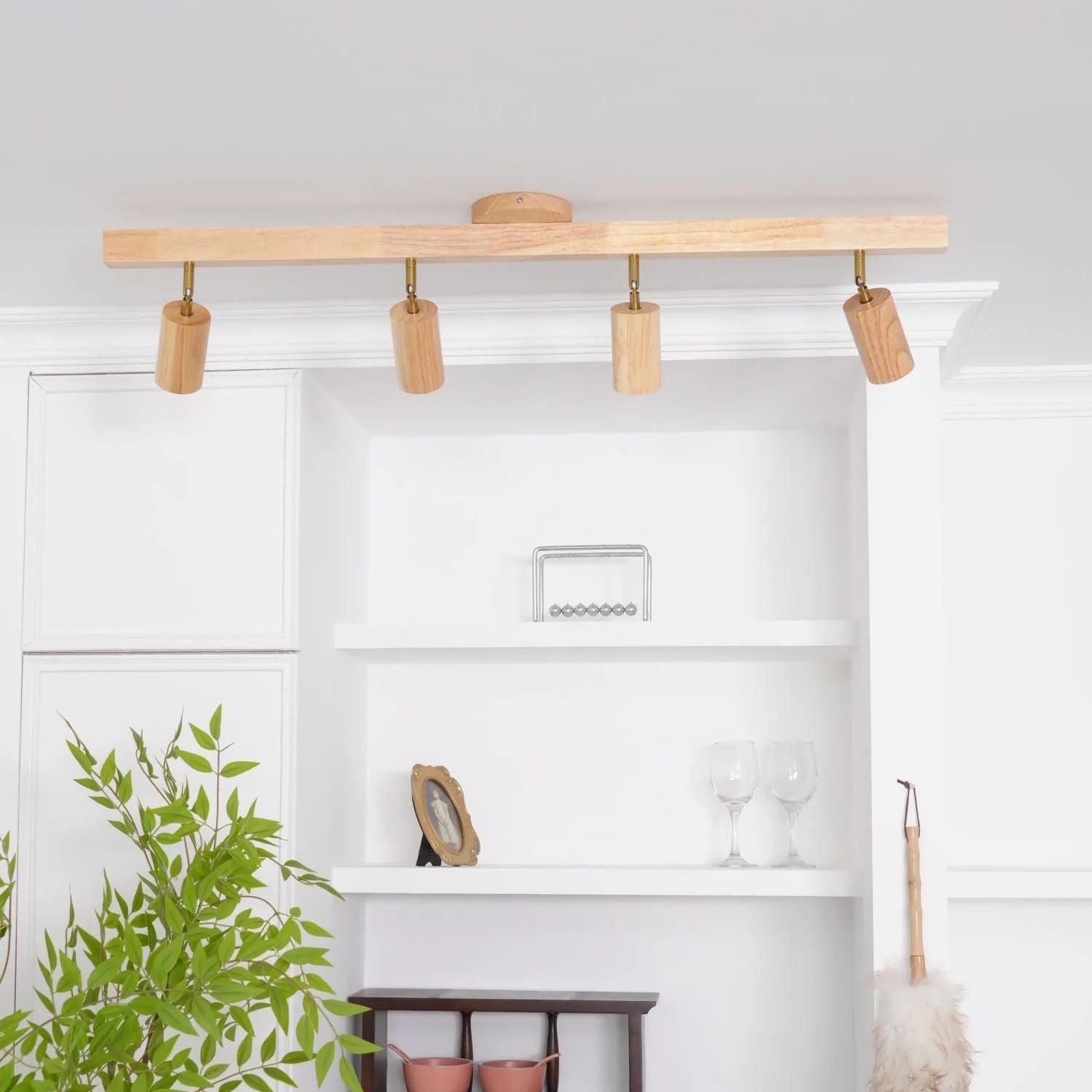 Plafonnier en bois Navelisse