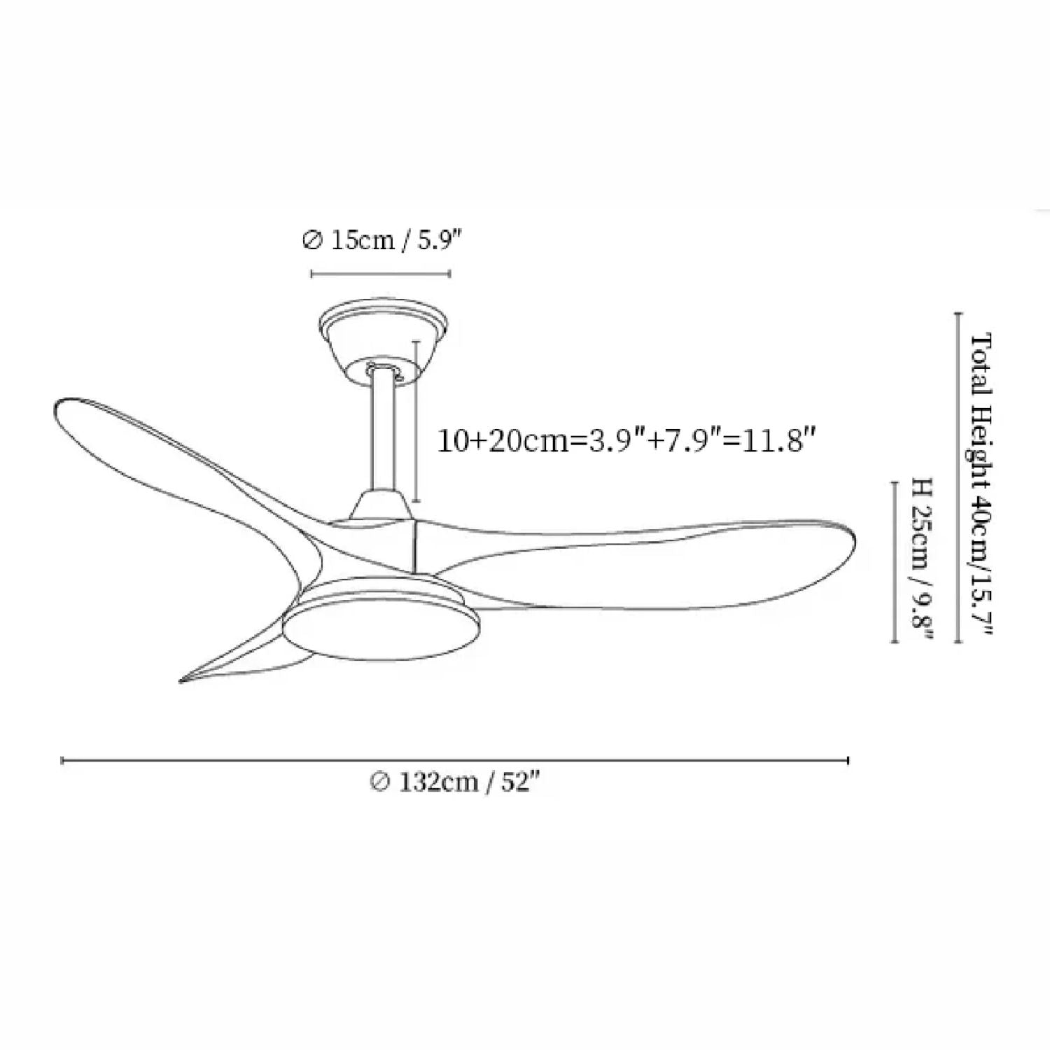Plafonnier ventilateur Favigno