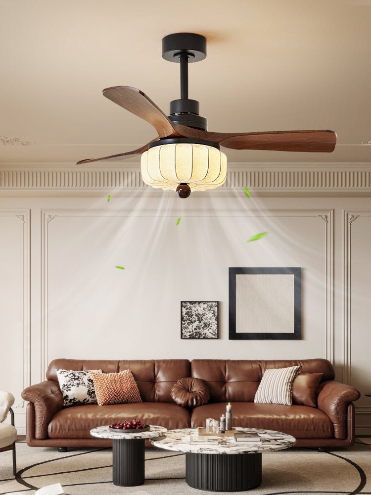 Plafonnier ventilateur vintage Orclova