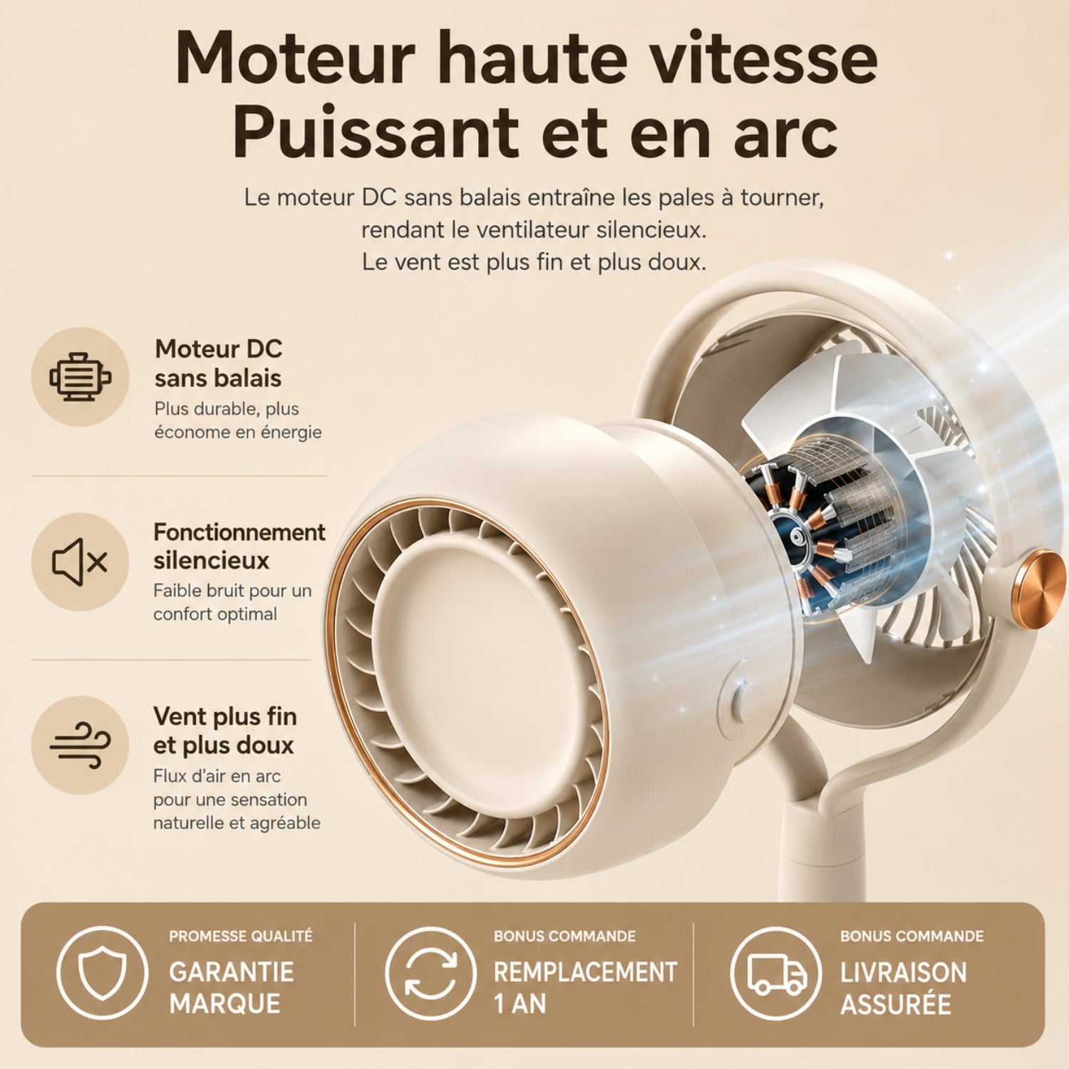 Ventilateur de bureau Tocalmont