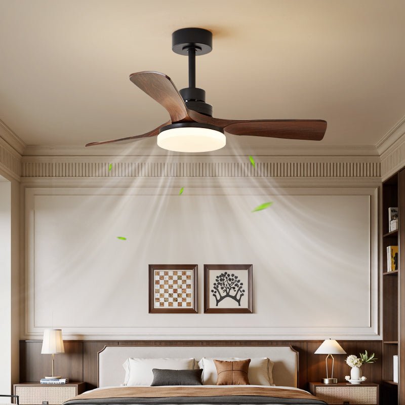 Plafonnier ventilateur moderne Sorlunon