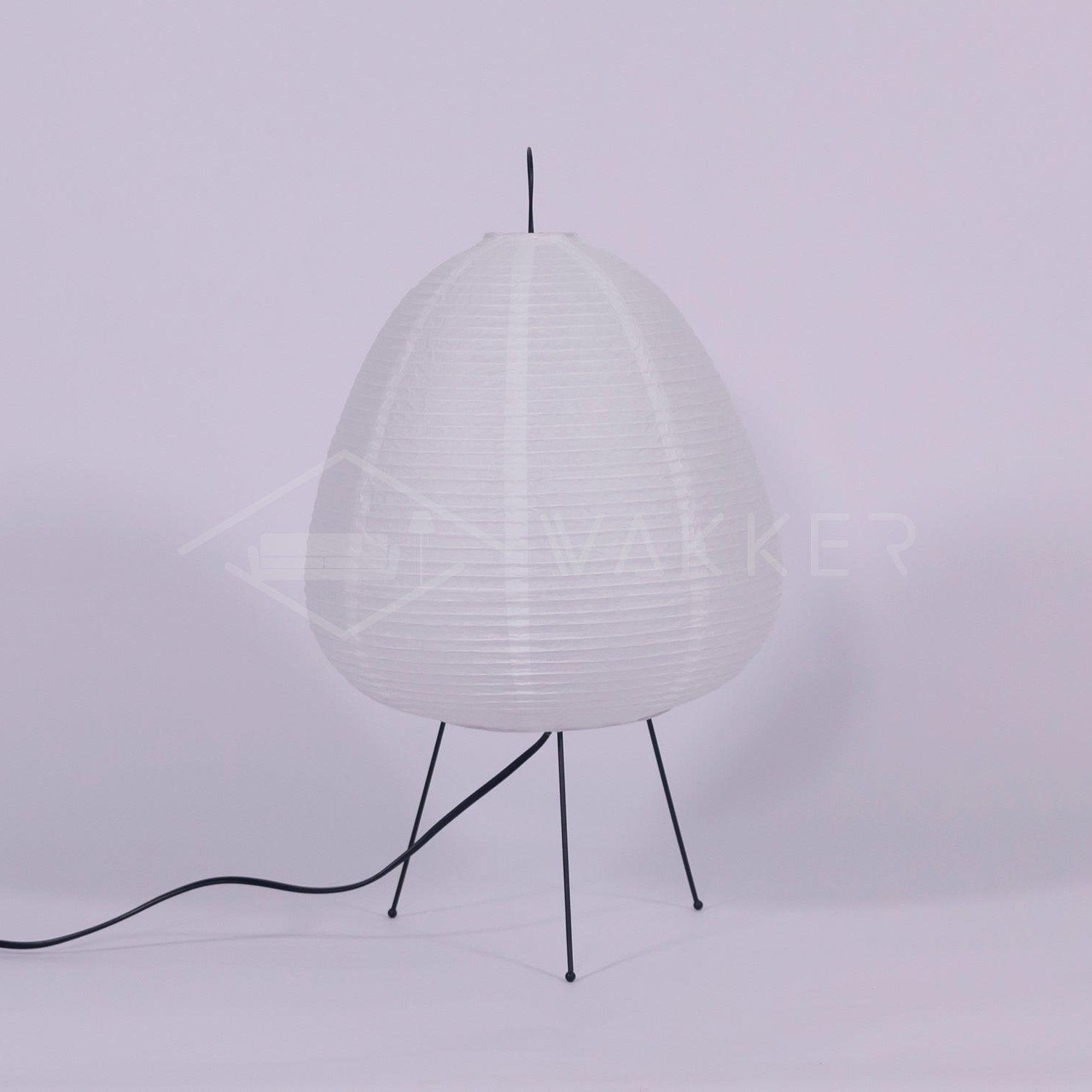 Lampe de table japonaise Pélvionalis