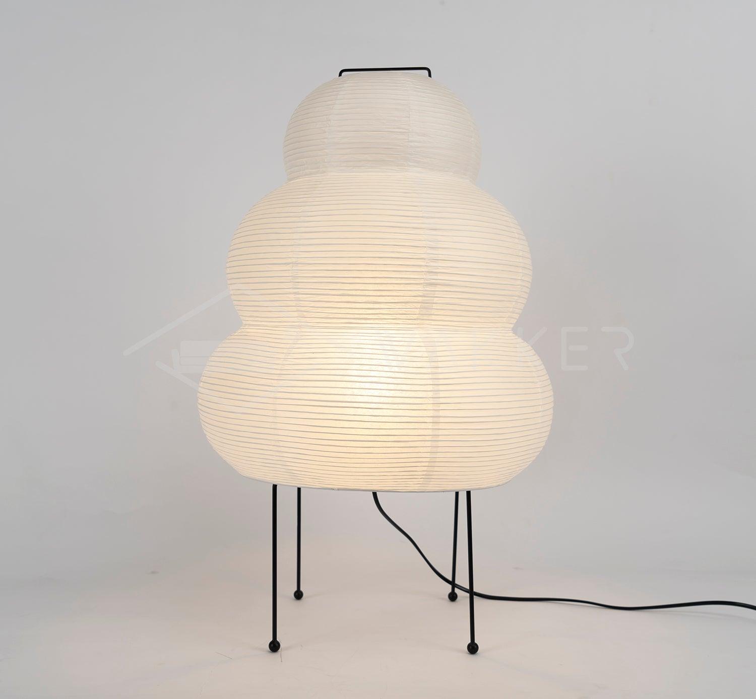 Lampe de table japonaise Pélvionalis
