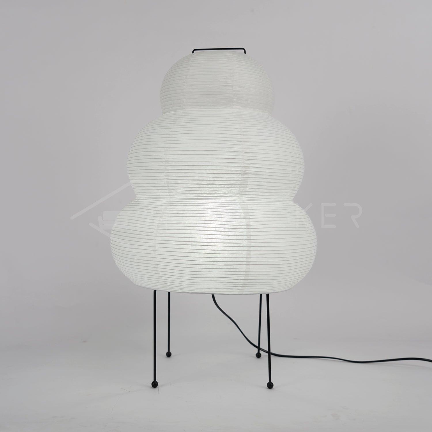 Lampe de table japonaise Pélvionalis