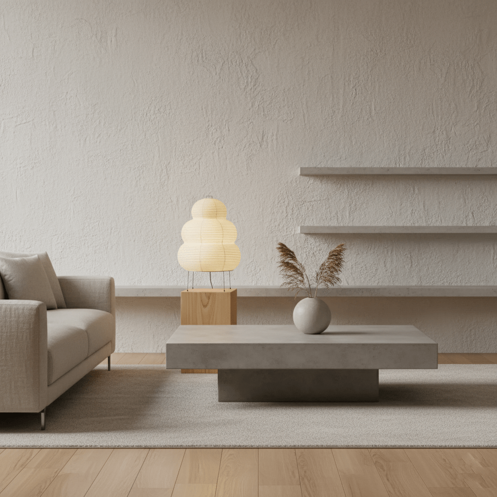 Lampe de table japonaise Pélvionalis
