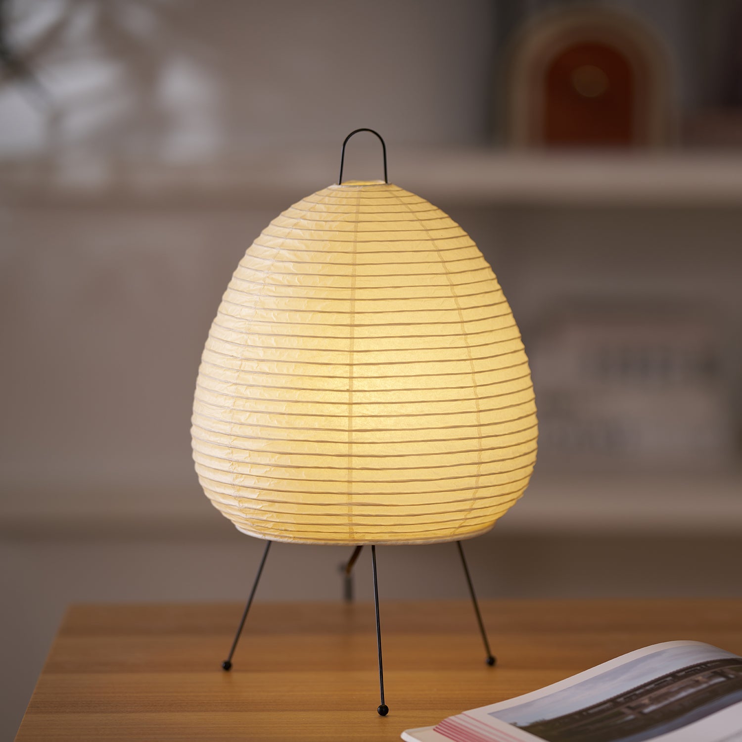 Lampe de table japonaise Pélvionalis