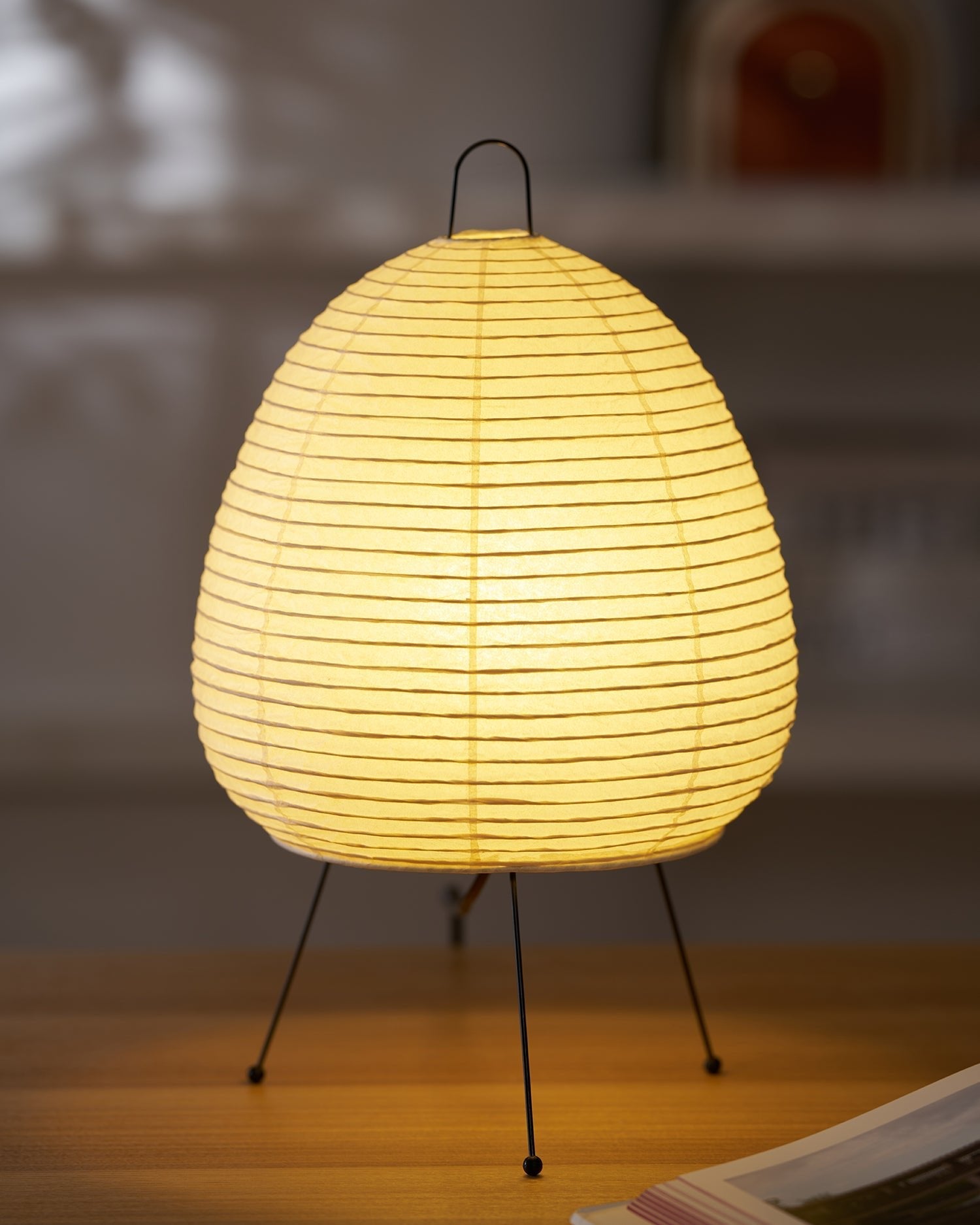 Lampe de table japonaise Pélvionalis