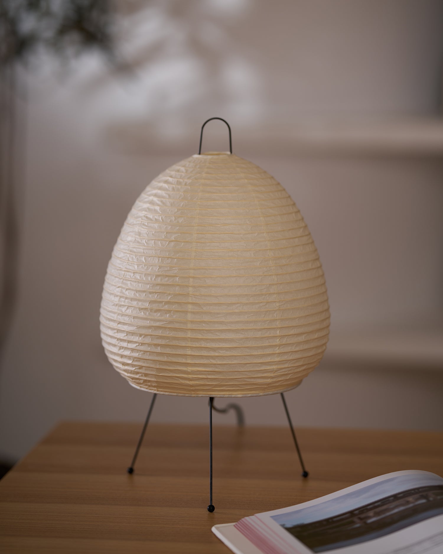 Lampe de table japonaise Pélvionalis